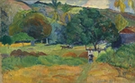 Gauguin, Paul Eugéne Henri - Das Tal (Le vallon)