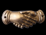 Unbekannter Künstler - Handschlag der Freimaurer. Symbol