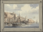 Dyce, Charles Andrew - Blick auf Malta