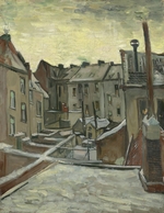 Gogh, Vincent, van - Häuser, von hinten gesehen