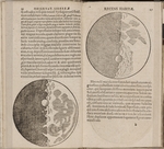 Galilei, Galileo - Doppelseite aus dem Buch Sidereus Nuncius (Sternenbote) von Galileo Galilei