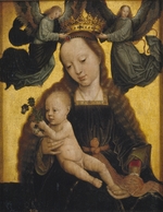 David, Gerard - Madonna mit Kind und Engeln