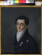 Bardou, Karl Wilhelm - Porträt von Christofor Jakimowitsch Abamelik-Lasarew (1789-1871)