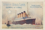 Unbekannter Künstler - White Star Line. Titanic & Olympic