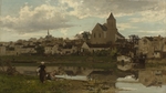 Maris, Jacob - Ansicht von Montigny-sur-Loing