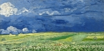 Gogh, Vincent, van - Weizenfeld unter einem Gewitterhimmel