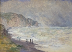 Monet, Claude - Stürmische See in Pourville