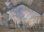 Monet, Claude - Der Gare Saint Lazare