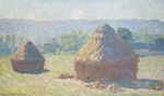 Monet, Claude - Heuschober. Das Sommerende