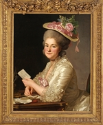 Roslin, Alexander - Porträt von Marie Emilie Cuivilliers, geb. Boucher