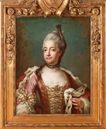 Björk, Jakob - Porträt von Luise Ulrike von Preußen (1720-1782), Königin von Schweden