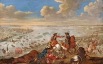 Lemke, Johann Philip - Karl XII. überquert die Düna 1701