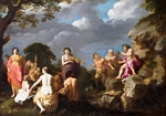 Poelenburgh, Cornelis, van - Die Musen entscheiden den Wettbewerb zwischen Apollon und Marsyas