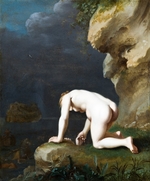 Poelenburgh, Cornelis, van - Kalypso rettet Odysseus