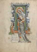 Hofwerkstatt des Herzogs Ludwig I. von Liegnitz - Die heilige Hedwig von Schlesien mit Herzog Ludwig I. von Liegnitz und Herzogin Agnés