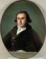 Goya, Francisco, de - Porträt von Martín Zapater