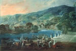 Paret y Alcázar, Luis - Blick auf El Arenal in Bilbao