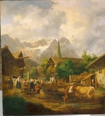 Hess, Peter von - Morgen in Partenkirchen