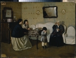 Rumjanzew, Andrei Antipowitsch - Ein Familienmorgen. Das Gebet erlernen