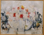Exter, Alexandra Alexandrowna - Vase mit Blumen