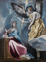 El Greco, Dominico - Die Verkündigung