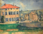 Cézanne, Paul - Haus in Aix