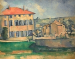 Cézanne, Paul - Haus in Aix