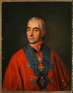Alkin (Spartanski), P.A. - Porträt von Erzbischof Stanislaw Siestrzencewicz-Bohusz (1731-1826)