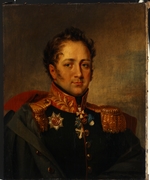 Unbekannter Künstler - Porträt von General Alexander Alexandrowitsch Pisarew (1780-1848)