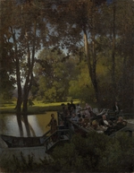 Suchodolski, Pjotr Alexandrowitsch - Mahlzeit im Park