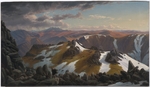 Guerard, Eugene von - Nordöstliche Ansicht von der nördlichen Spitze des Mount Kosciusko