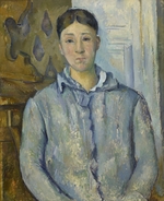 Cézanne, Paul - Madame Cézanne in Blau