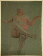 Repin, Ilja Jefimowitsch - Studie für Hebe dich weg von mir, Satan!