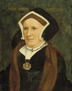 Holbein, Hans, der Jüngere - Porträt von Lady Margaret Butts