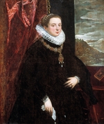 Tintoretto, Domenico - Dame in Schwarz