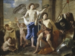 Poussin, Nicolas - Der Triumph des David