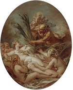 Boucher, François - Pan und Nymphe Syrinx