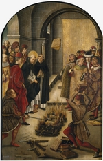 Berruguete, Pedro - Heiliger Dominikus im Disput mit den Albigenser