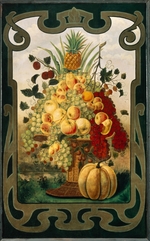 Unbekannter Künstler - Schild für Obst- und Gemüseladen