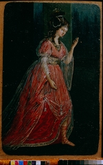 Kürzinger (Kirzinger), Marianna - Kostümentwurf zur Aufführung der Leibeigenen von Scheremetjew