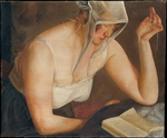 Grigorjew, Boris Dmitriewitsch - Lesende Frau