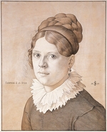 Schnorr von Carolsfeld, Julius - Bildnis Henriette Schnorr von Carolsfeld