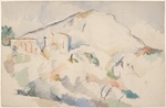 Cézanne, Paul - Das Château Noir und das Gebirge Sainte-Victoire