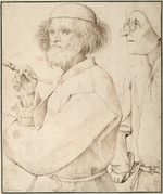 Bruegel (Brueghel), Pieter, der Ältere - Maler und Käufer