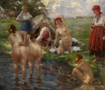 Tichow, Vitali Gawrilowitsch - Die Badenden