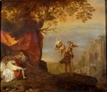 Poelenburgh, Cornelis, van - Cymon und Iphigenia