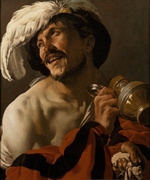 Terbrugghen, Hendrick Jansz - Der fröhliche Trinker