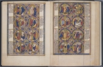 Unbekannter Künstler - Die Schöpfung. Bible moralisée (Codex Vindobonensis 2554)