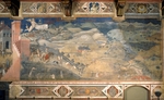 Lorenzetti, Ambrogio - Auswirkungen der guten Regierung auf dem Land (Freskenzyklus Allegorien der guten und der schlechten Regierung)
