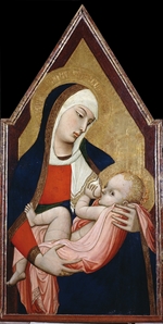 Lorenzetti, Ambrogio - Stillende Madonna